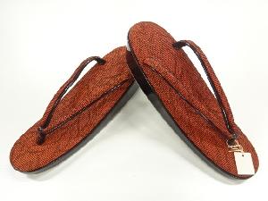 抽象模様草履（23.5センチ）